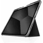STM Dux Plus Folio for iPad Pro 11-inch / iPad Air 4th/5th Gen - Black/Transparent