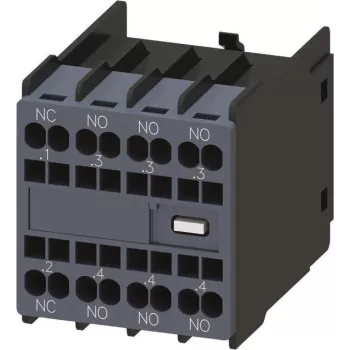 Siemens SIRIUS 3RH2911-2HA31 Auxiliary Contact Block 3NO+1NC Screw Terminal Front Mounting
