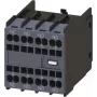 Siemens SIRIUS 3RH2911-2HA31 Auxiliary Contact Block 3NO+1NC Screw Terminal Front Mounting