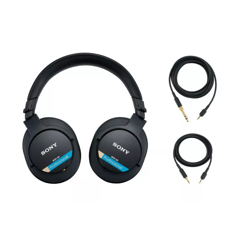Sony MDR-M1 Closed Studio Headphones - Black