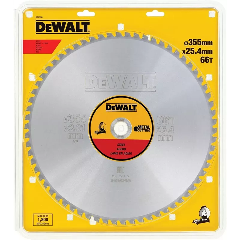 DEWALT DT1926-QZ Extreme Framing Circular Saw Blade 190mm 24T TCT