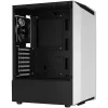 Aerocool Bionic V1 Midi-Tower, RGB, Tempered Glass - Black/White