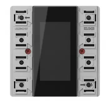 JUNG KNX Compact Room Controller Module 4-Fold LS5294D1ST Stainless Steel LS Series