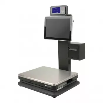 OLYMPIA WK1 POS Scale System - 10.1 inch Touch Display, Android 11, TSE Compliant, Black (944001003)