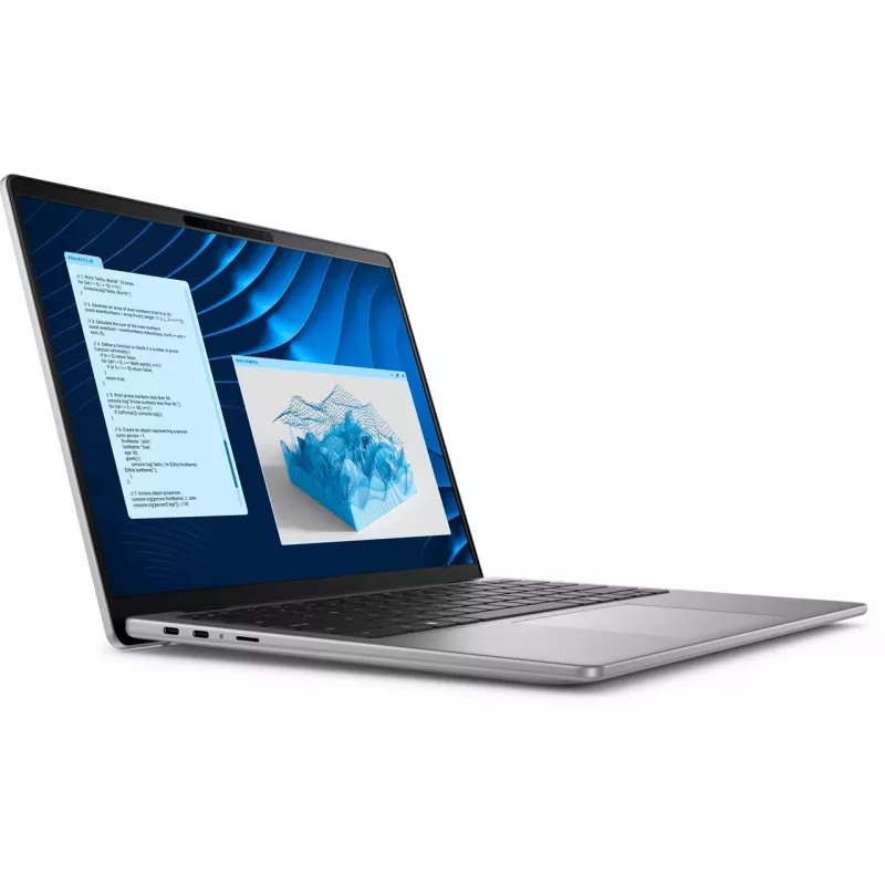 Dell Latitude 5455 Notebook, Snapdragon X Plus X1P-42-100, 16GB RAM, 512GB SSD, 14.0 inch FHD+ Display, Qualcomm Adreno Graphics, Fingerprint Reader, FHD IR Camera, Backlit Keyboard, Windows 11 Pro, 3-Year ProSupport
