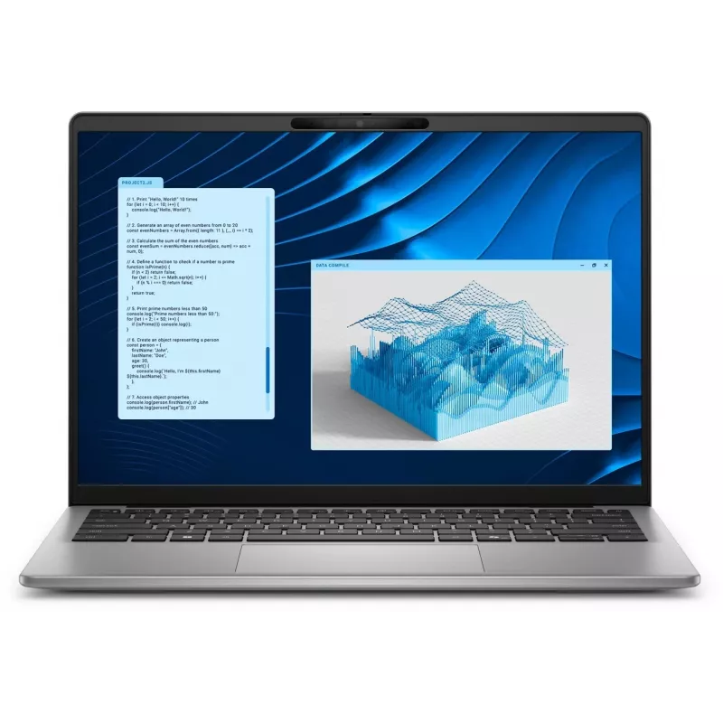 Dell Latitude 5455 Notebook, Snapdragon X Plus X1P-42-100, 16GB RAM, 512GB SSD, 14.0 inch FHD+ Display, Qualcomm Adreno Graphics, Fingerprint Reader, FHD IR Camera, Backlit Keyboard, Windows 11 Pro, 3-Year ProSupport