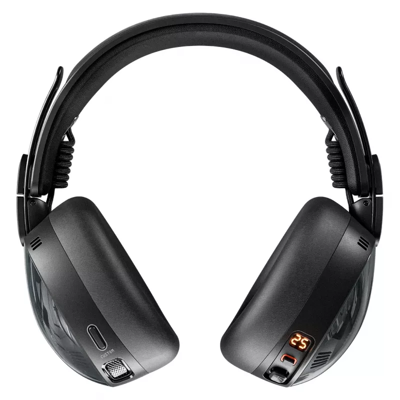 Skullcandy Aviator 900 ANC TWS Wireless Over-Ear Headphones with Active Noise Canceling, Black