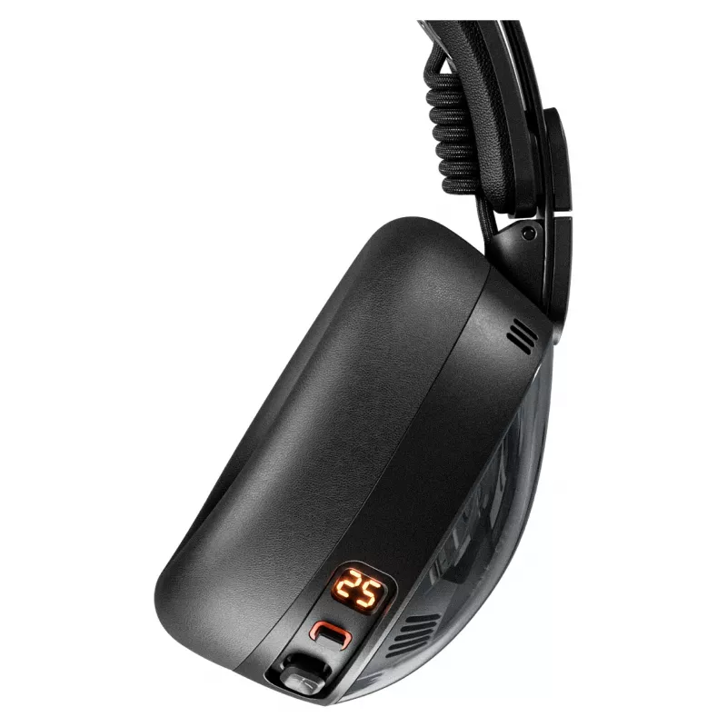 Skullcandy Aviator 900 ANC TWS Wireless Over-Ear Headphones with Active Noise Canceling, Black