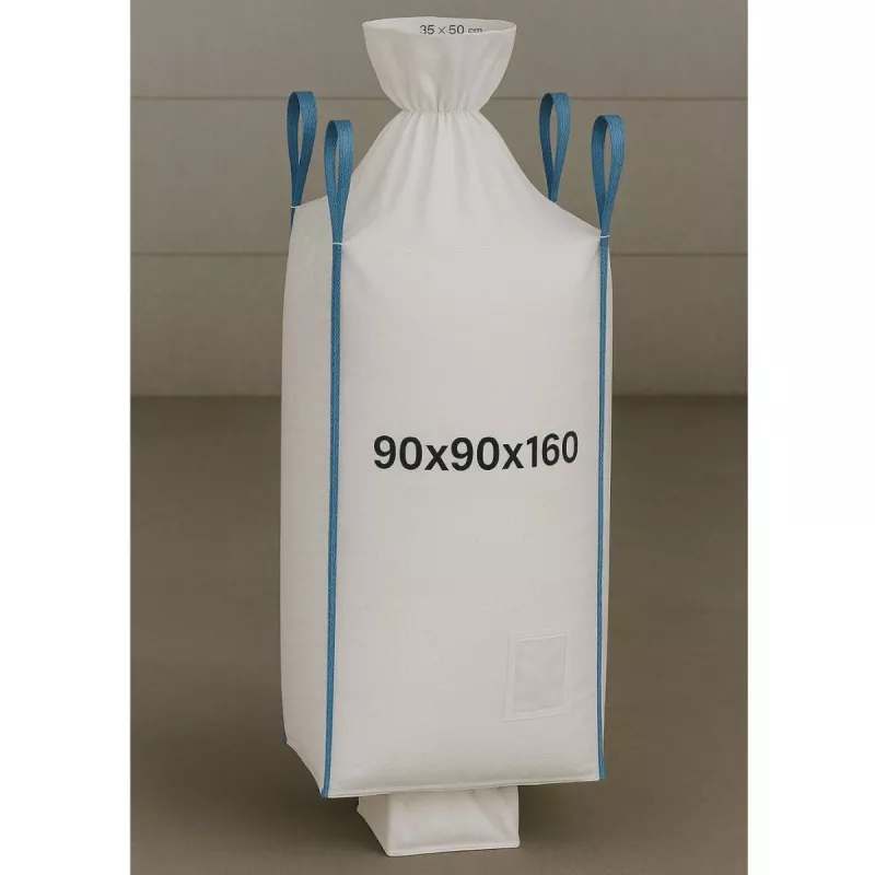 EXTRALINK Big Bag U+2 90x90x160cm 1000kg with Discharge Spout