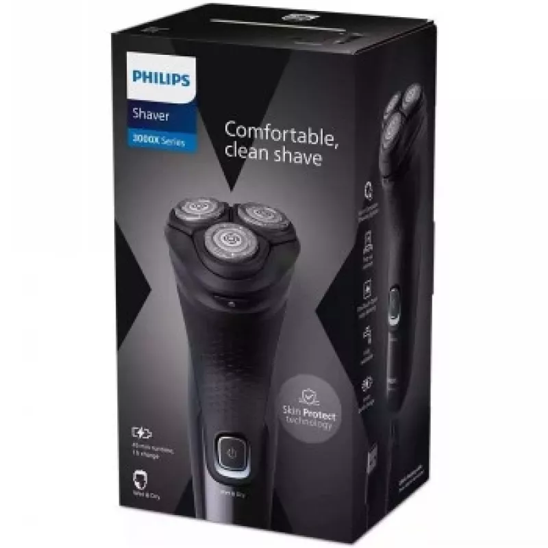 Philips 3000X Series X3051/00 Rechargeable Shaver Dark Royal Blue