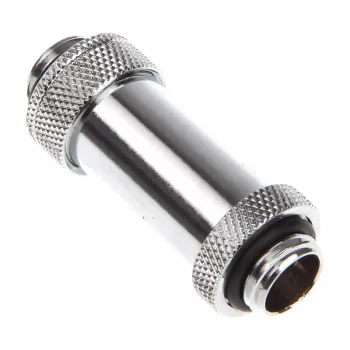 Bitspower Aqua-Pipe II (41-69mm) for Reservoirs - G1/4 Thread, Shiny Silver