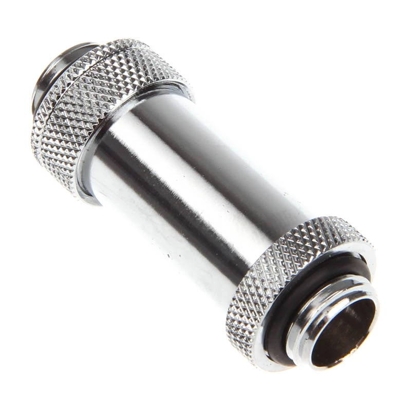 Bitspower Aqua-Pipe II (41-69mm) for Reservoirs - G1/4 Thread, Shiny Silver