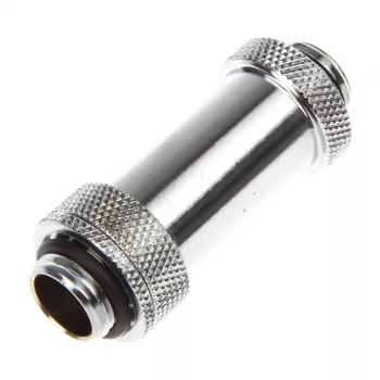 Bitspower Aqua-Pipe II (41-69mm) for Reservoirs - G1/4 Thread, Shiny Silver