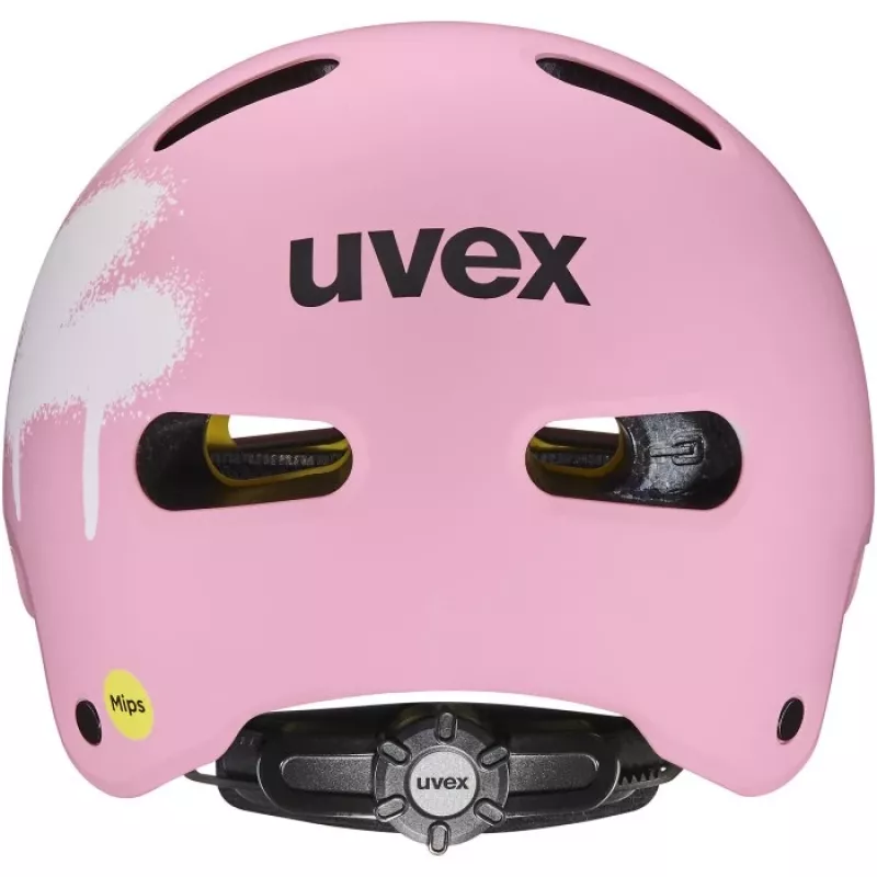 UVEX Kid 4 Style MIPS Kids Bicycle Helmet - Spray Strawberry Matt (51-55 cm)