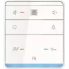 TechniSat TCS ISW6010-0145 TASTA PRO Hands-free Indoor Station 6-Button Surface-Mounted White SDI