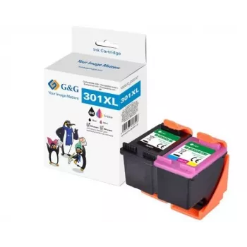 G&G 15116 Compatible High Yield Ink Cartridge Set 4-Pack (Black, Cyan, Magenta, Yellow) for HP OfficeJet Pro