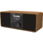 IMPERIAL Telestar TOP 25 Wooden Multifunction Radio Station with DAB+, FM, Internet Radio, CD Player, Bluetooth, Wi-Fi, USB, AUX-in, 20W RMS, 2.8 inch TFT Display, Walnut Finish