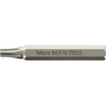 Wera 867 Micro Torx Torx-Bit T10 1 Piece (05058133001)