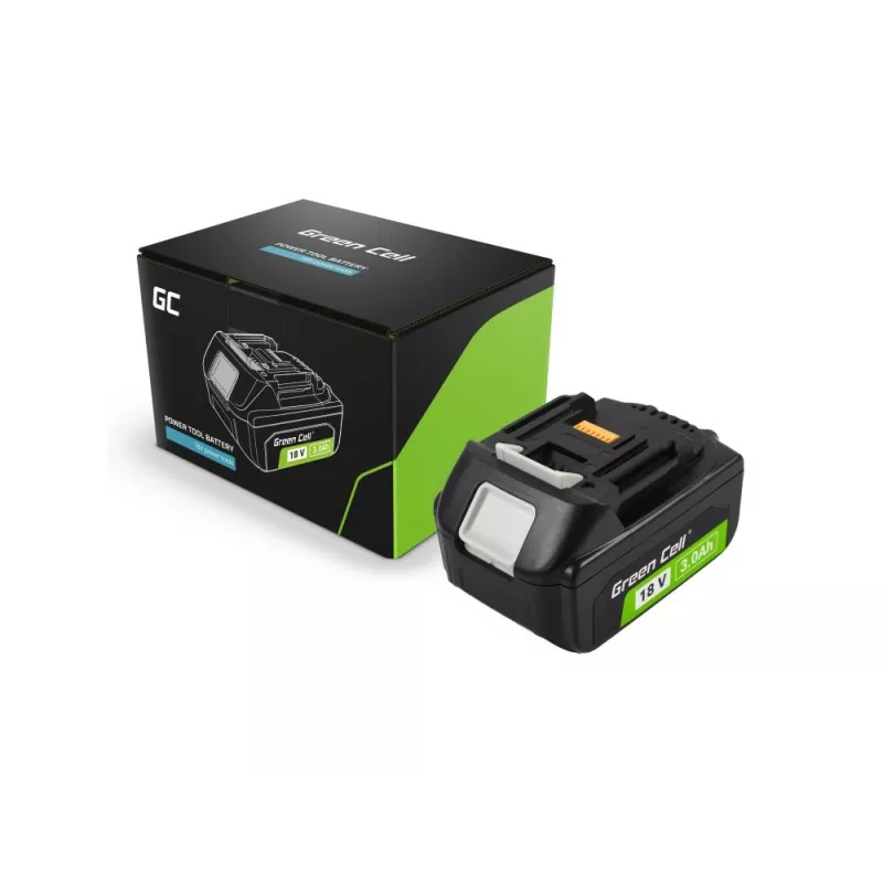 GREENCELL Green Cell BL1830 Battery For Makita LXT Power Tools 18V 3Ah Rechargeable Replacement