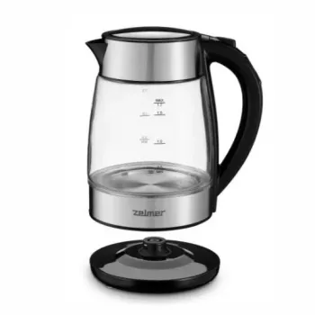 Zelmer ZCK8026 Electric Kettle 1.7 L 2200 W Black, Transparent
