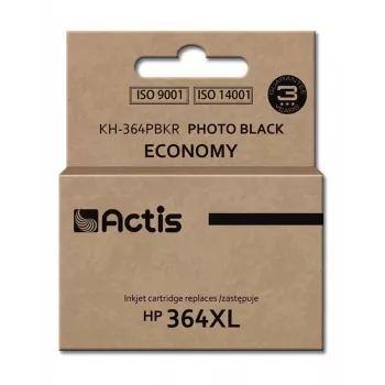 Actis KH-364PBKR Ink Cartridge (Replacement for HP 364XL CB322EE; Standard; 12 ml; Photo Black)