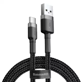 Baseus Cafule USB-A to USB-C Cable 0.5m Gray+Black