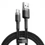 Baseus Cafule USB-A to USB-C Cable 0.5m Gray+Black