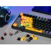 A4Tech Bloody S98 Sports Lime Mechanical Keyboard, BLMS Red Plus Switches, 98-Key Compact, RGB Backlight, USB-C Detachable