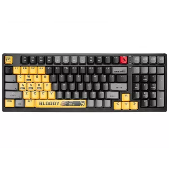 A4Tech Bloody S98 USB Sports Lime Mechanical Gaming Keyboard (BLMS Red Plus Switches)
