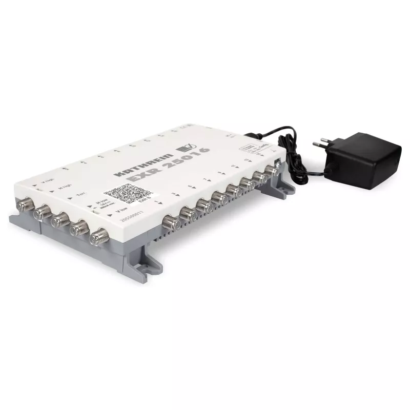 Kathrein EXR 25016 Satellite Multiswitch with 16 Outputs and Integrated Power Supply