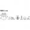 High Peak Paros 5 Family Tunnel Tent 5-Person