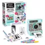 Canal Toys Retro Instant Camera - Black & White Thermal Printer, 2.4 inch LCD, 12MP, USB-C, for Kids 6+