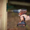 Black & Decker BL186KB-QW 18V Cordless Brushless Hammer Drill 1650 RPM (2x1.5Ah Batteries, Charger, Case)