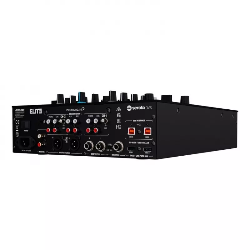 RELOOP Elite – Professional 2-Channel DVS Mixer for Serato DJ Pro