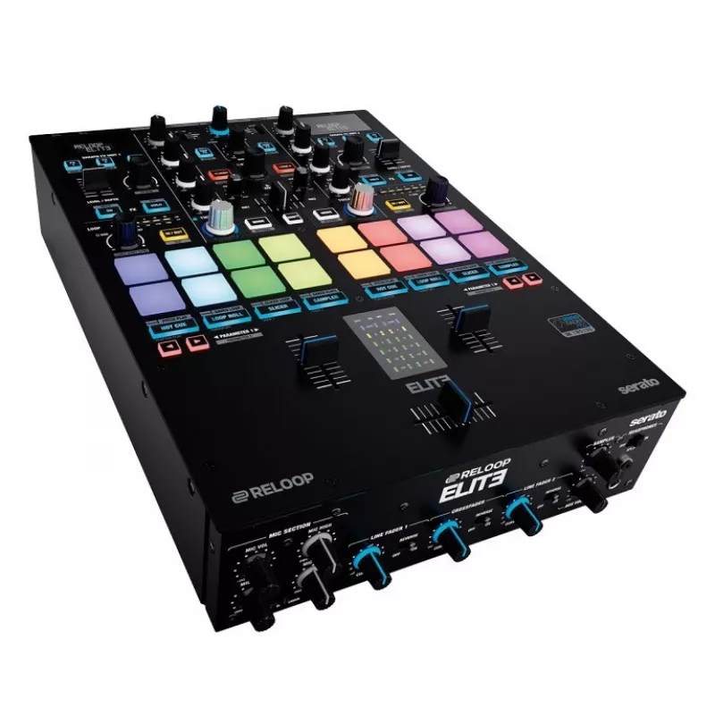 RELOOP Elite – Professional 2-Channel DVS Mixer for Serato DJ Pro