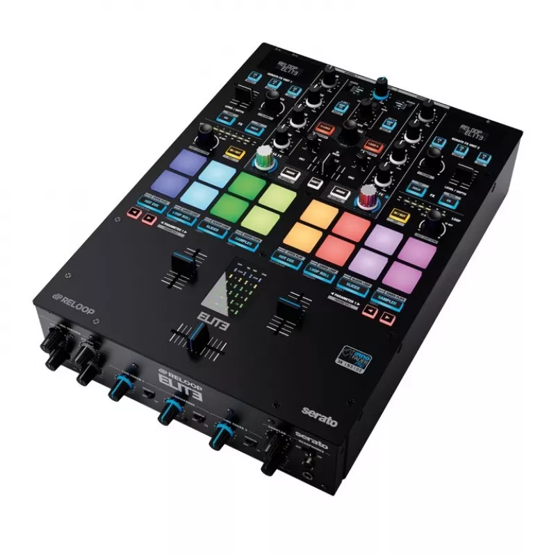 RELOOP Elite – Professional 2-Channel DVS Mixer for Serato DJ Pro