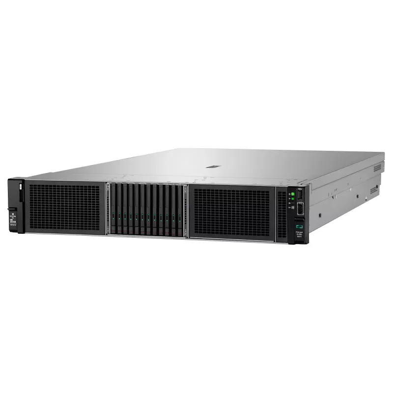 HPE ProLiant DL380 Gen11 2U Rack Server - Intel Xeon Silver 4510 12-Core 2.4GHz, 64GB DDR5, 2x480GB SSD, MR408i-o, 2x1000W PSU