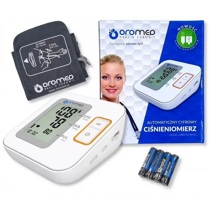 oromed Oro-Med ORO-N2 BASIC Upper Arm Blood Pressure Monitor