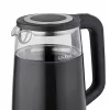 ELDOM C530 NEVO Electric Kettle 1.7 L 2200 W Black, Transparent