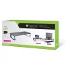 TECHLY ICA-MS 600TY Single Monitor Desk Mount - Black, 17 inch-32 inch, VESA 75x75/100x100, 9 kg Capacity