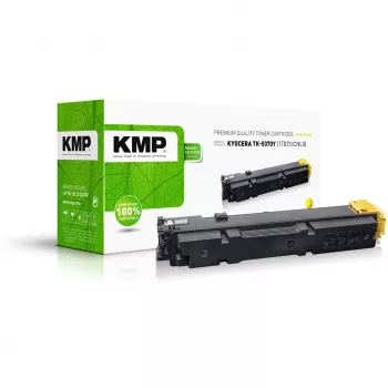 KMP Remanufactured Toner Cartridge Kyocera TK-5370Y Yellow 5000 Pages