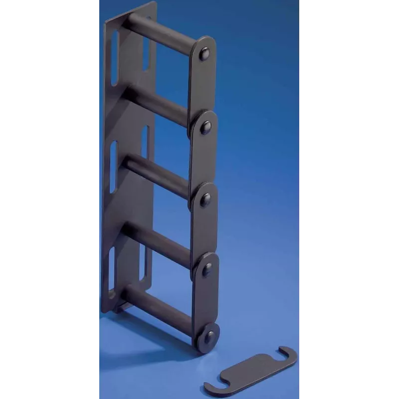 Rittal Cable Routing Set - RAL 9005 - 4U - for VX IT, TS IT, TE Enclosures