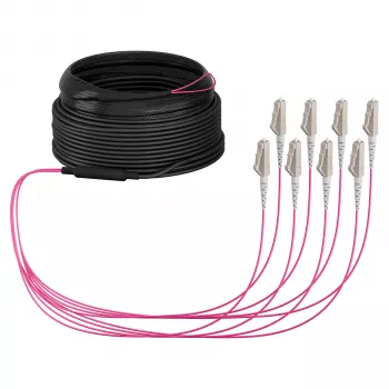 EFB Elektronik Trunk Cable U-DQ(ZN)BH OM4 8G (1x8) LC-LC 20m Dca LSZH