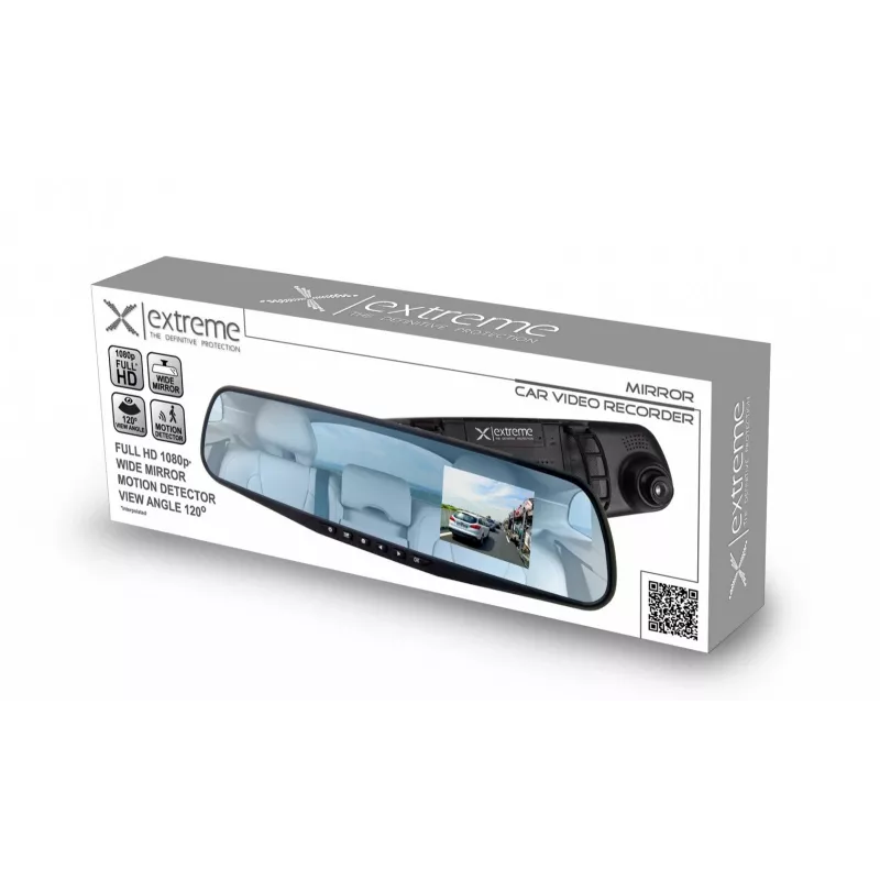 ESPERANZA Extreme XDR103 Car Mirror Dash Cam 1080p Full HD 170° Wide Angle