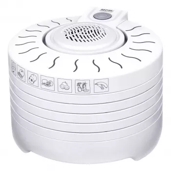 MPM MSG-01 Mushroom and Fruit Dehydrator 250W 5 Trays White