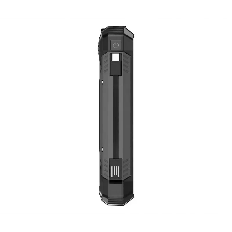 PowerNeed S20000Q 20000mAh Outdoor Solar Power Bank with Wireless Charging, QC3.0 & PD 20W, Black