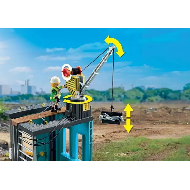 Playmobil Action Heroes 71650 Construction Site Playset