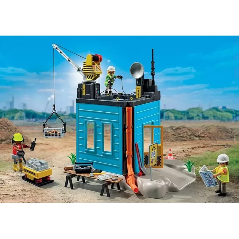 Playmobil Action Heroes 71650 Construction Site Playset