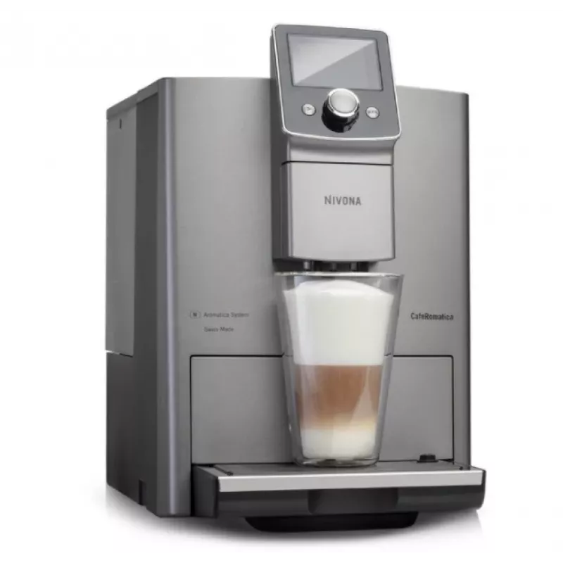 NIVONA Cafe Romatica 8 Series NICR 821 Automatic Coffee Machine Titanium/Chrome