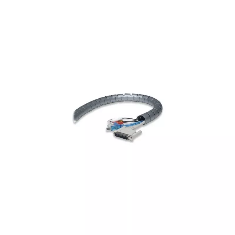 TECHLY Flexible Cable Cover 2.5m 25mm Diameter Black